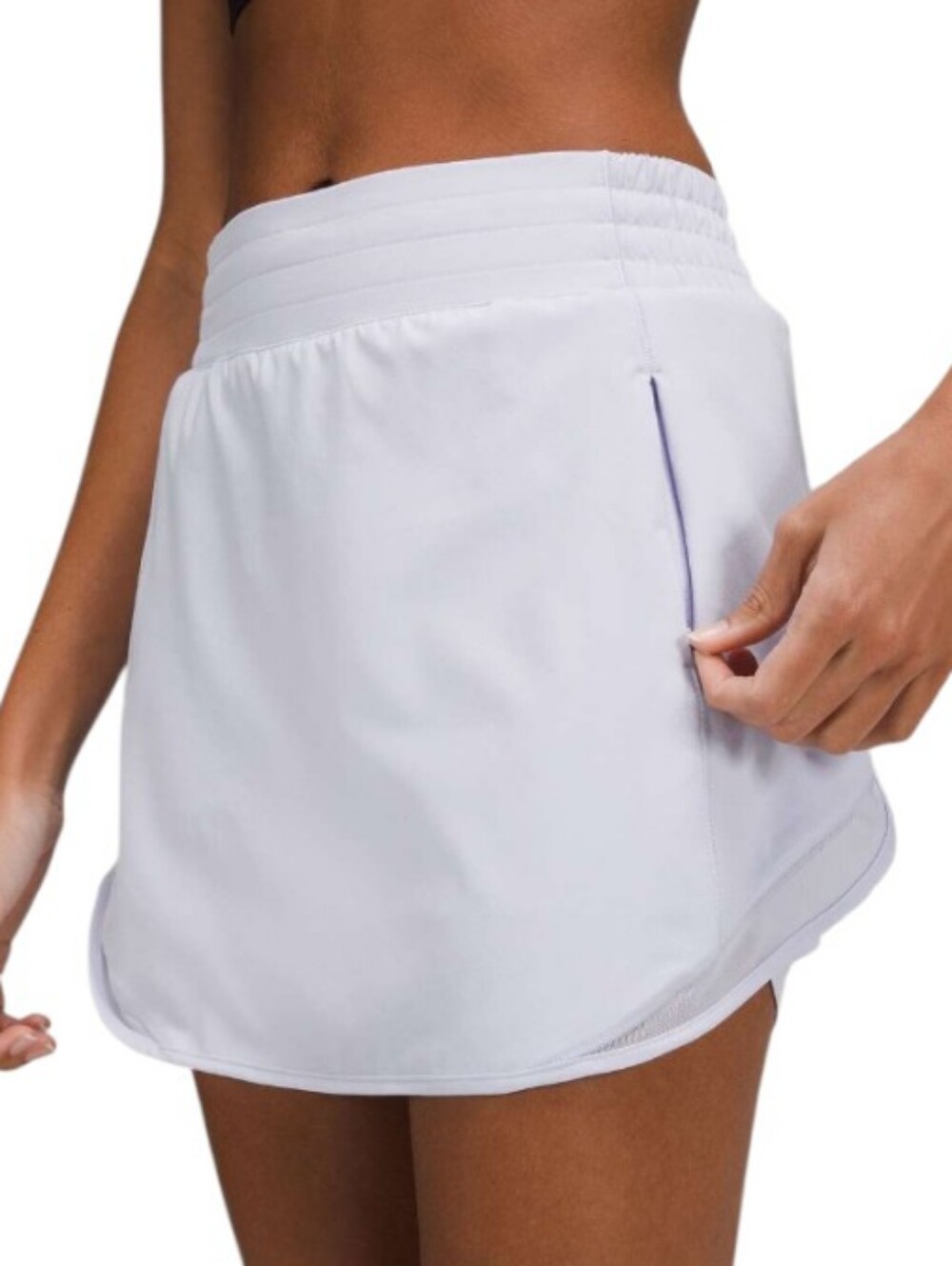 Lululemon hotty hot pastel blue high rise skirt size 6